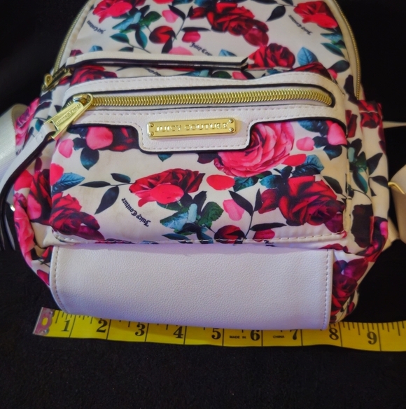 Juicy Couture Rosie Mini Backpack - Red and Cream main image 9